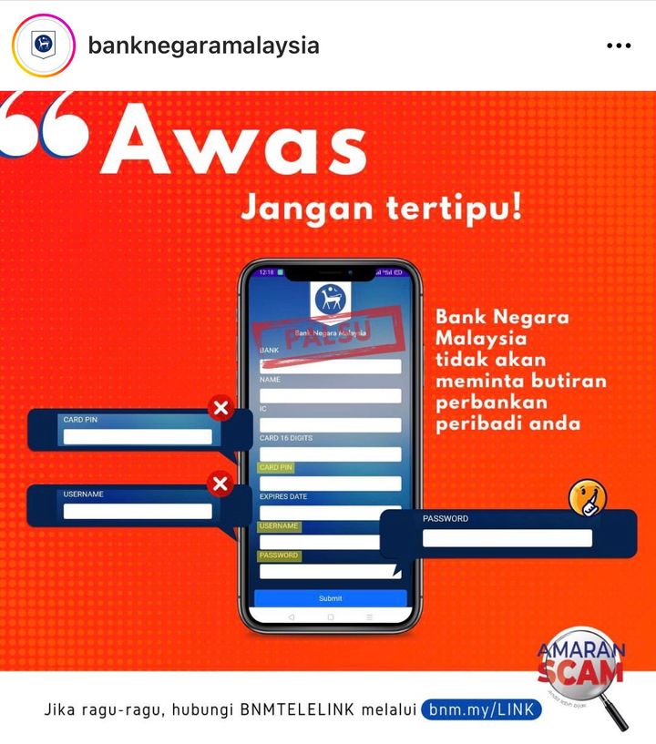 Empat Fasa Scam LHDN